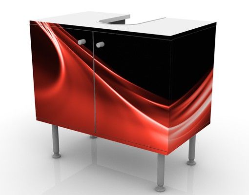 Mobile per lavabo design Red Wave