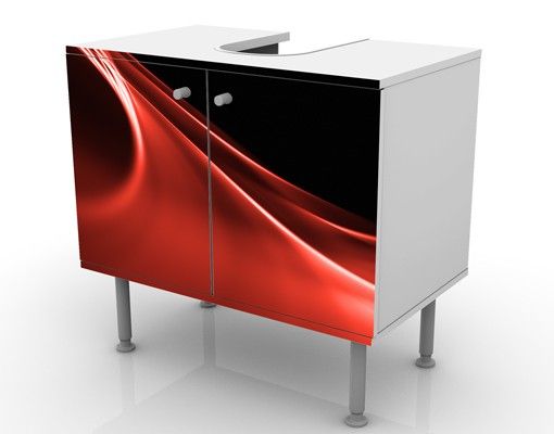 Mobile per lavabo design Red Wave