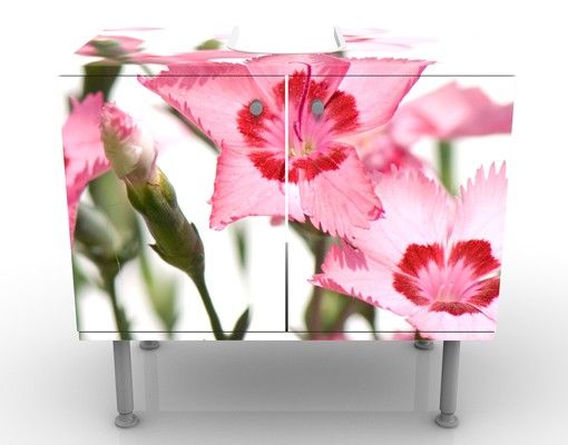 Mobile per lavabo design Pink Flowers