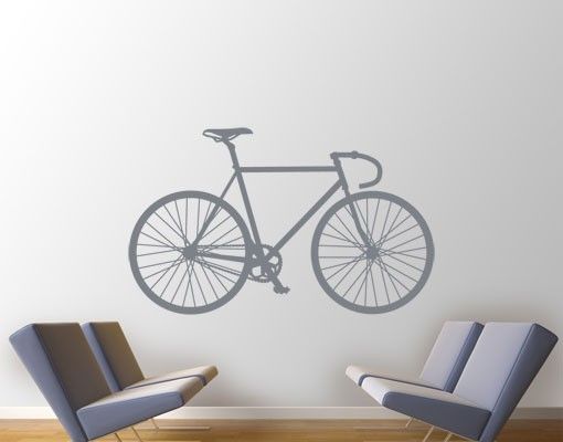 Adesivo murale no.UL1039 Racing Bicycle