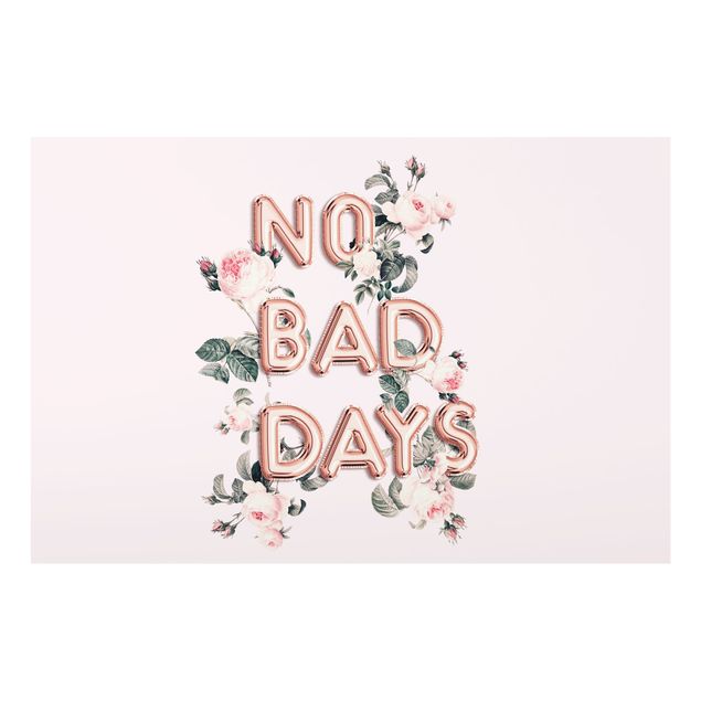 Paraschizzi in vetro - No Bad Days - Formato orizzontale 3:2
