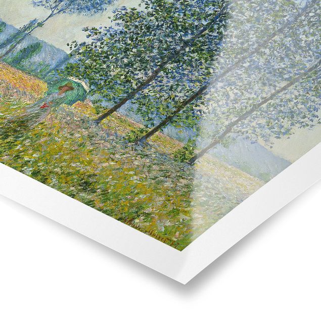 Poster - Claude Monet - campo in primavera - Orizzontale 3:4