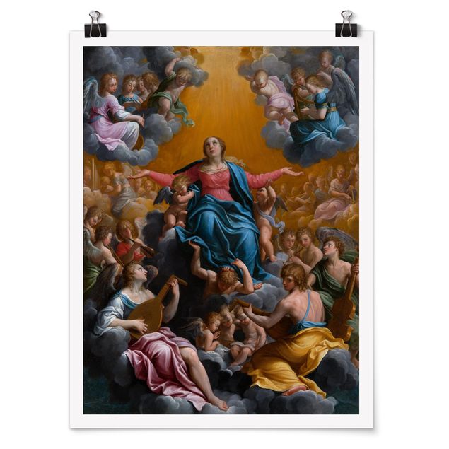Poster - Guido Reni - Assunzione di Maria - Verticale 4:3
