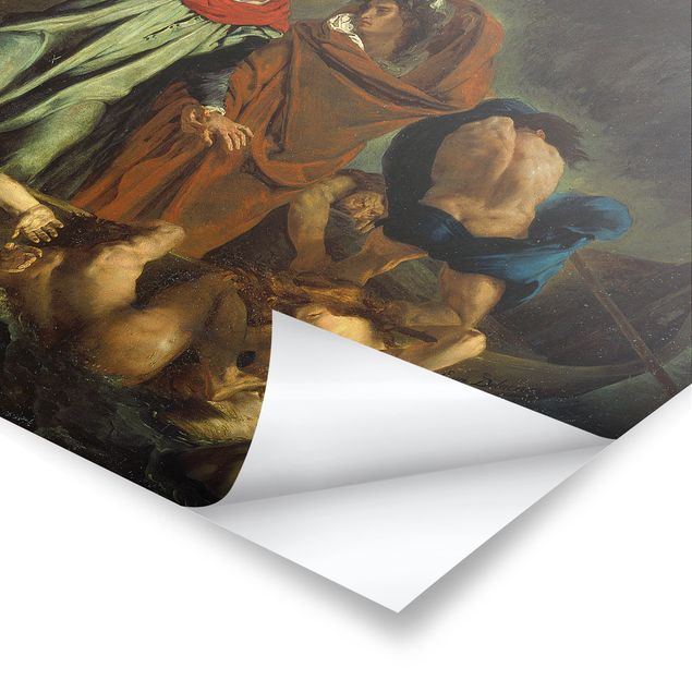Poster - Eugène Delacroix - Dante e Virgilio In Hell - Orizzontale 2:3