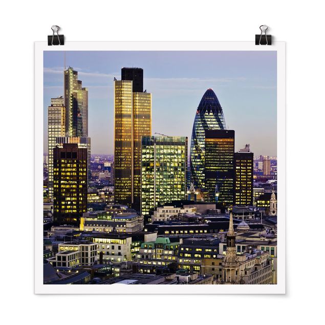 Poster - London City - Quadrato 1:1