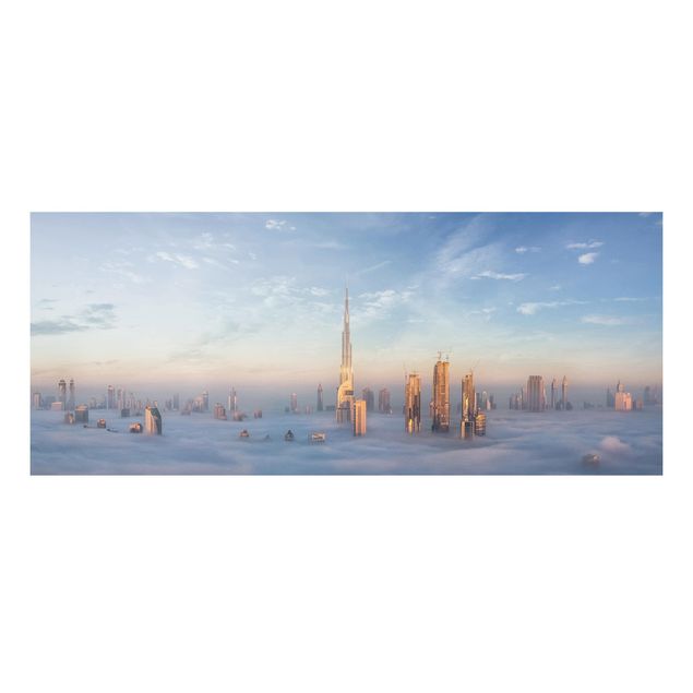 Quadro in forex - Dubai Sopra Le Nuvole - Panoramico
