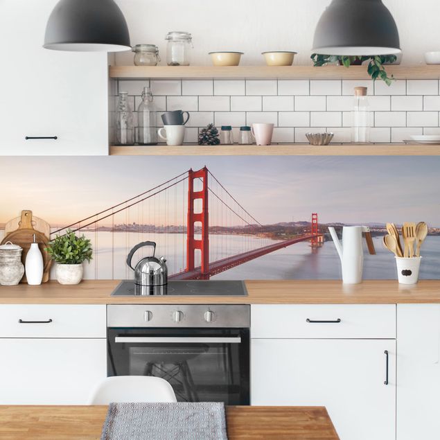 Rivestimenti cucina di plastica Ponte del Golden Gate a San Francisco