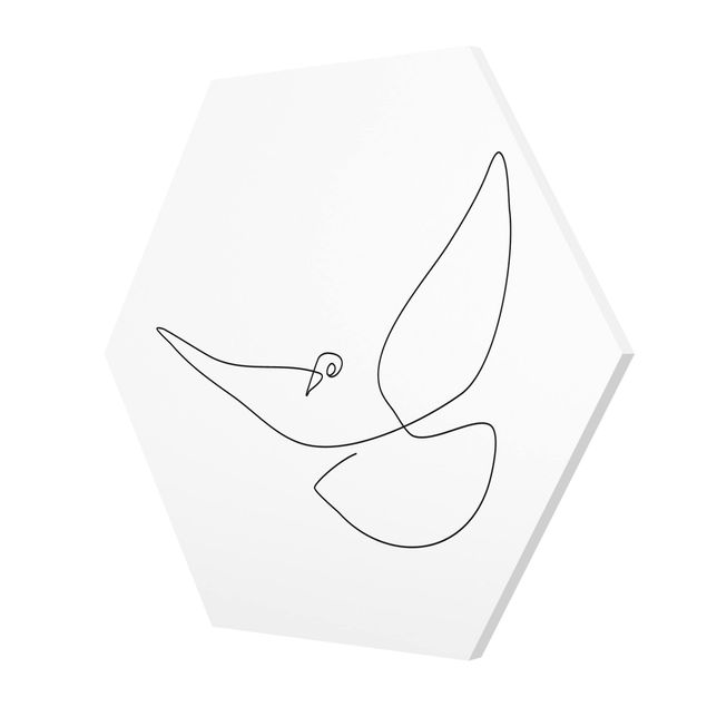 Esagono in forex - Dove Line Art