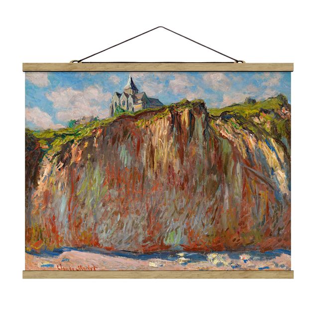 Foto su tessuto da parete con bastone - Claude Monet - Varengeville Morning Light - Orizzontale 3:4