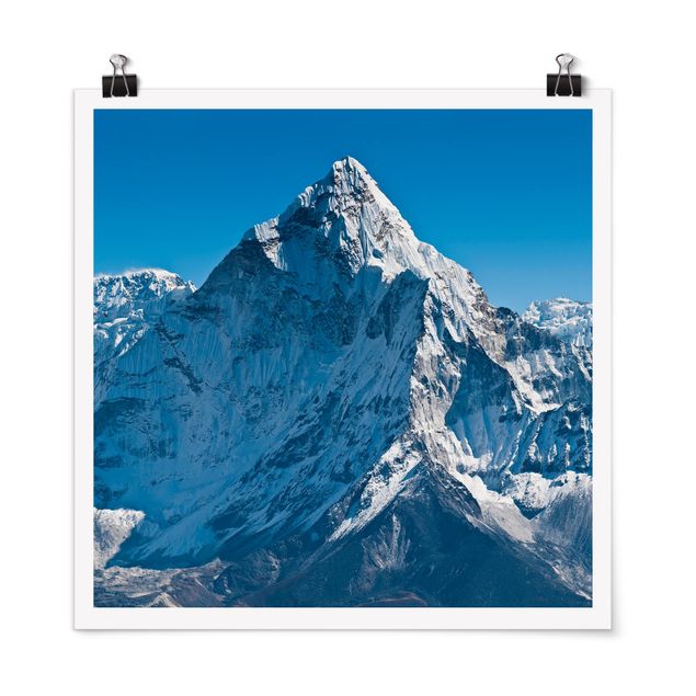 Poster - L'Himalaya - Quadrato 1:1