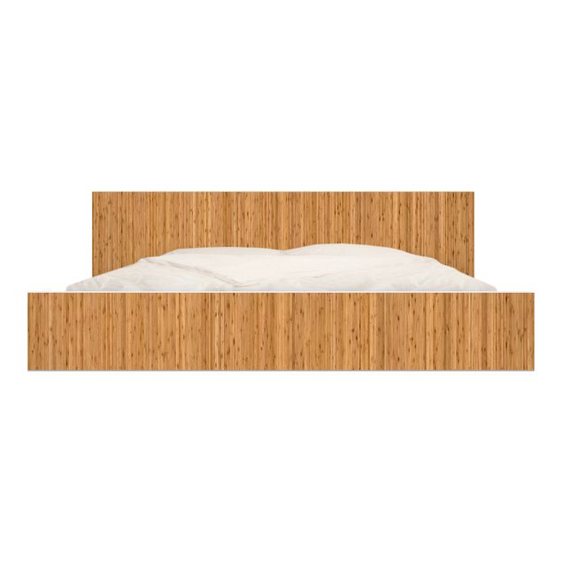 Carta adesiva per mobili IKEA - Malm Letto basso 180x200cm Bamboo