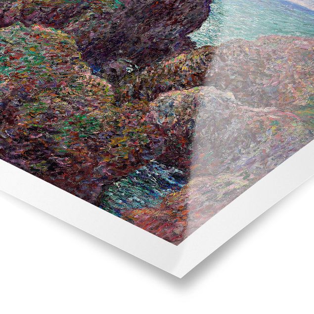 Poster - Claude Monet - Rock Group Port Goulphar - Quadrato 1:1