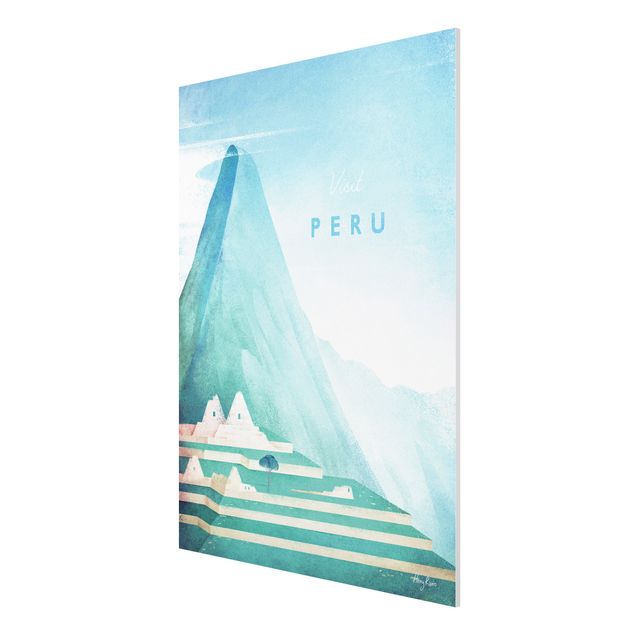 Stampa su Forex - Poster di viaggio - Perù - Verticale 4:3