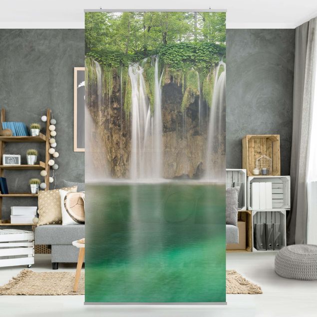 Tenda a pannello - Waterfall Plitvice Lakes 250x120cm