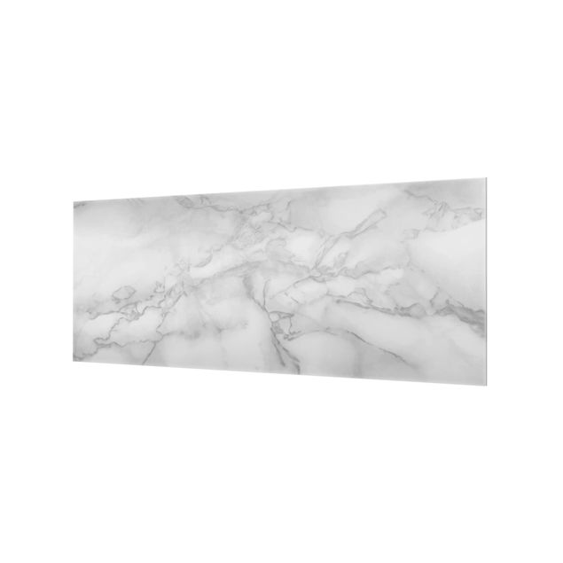 Paraschizzi in vetro - Marble Look Black And White