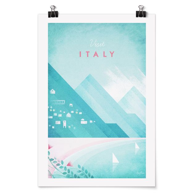 Poster - Poster di viaggio - Italia - Verticale 3:2