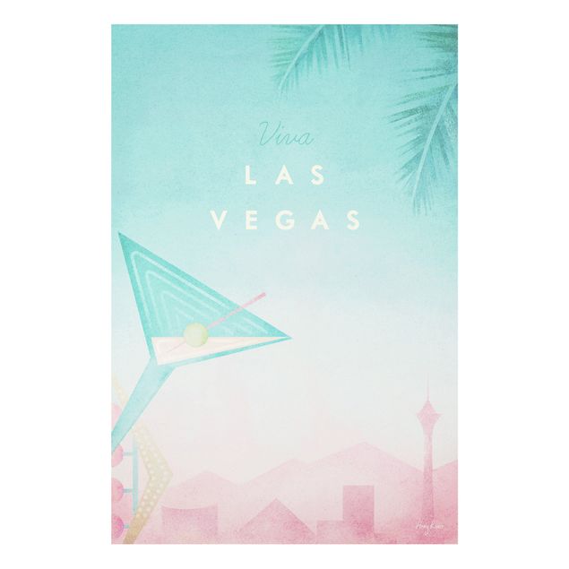 Stampa su Forex - Poster Viaggi - Viva Las Vegas - Verticale 3:2