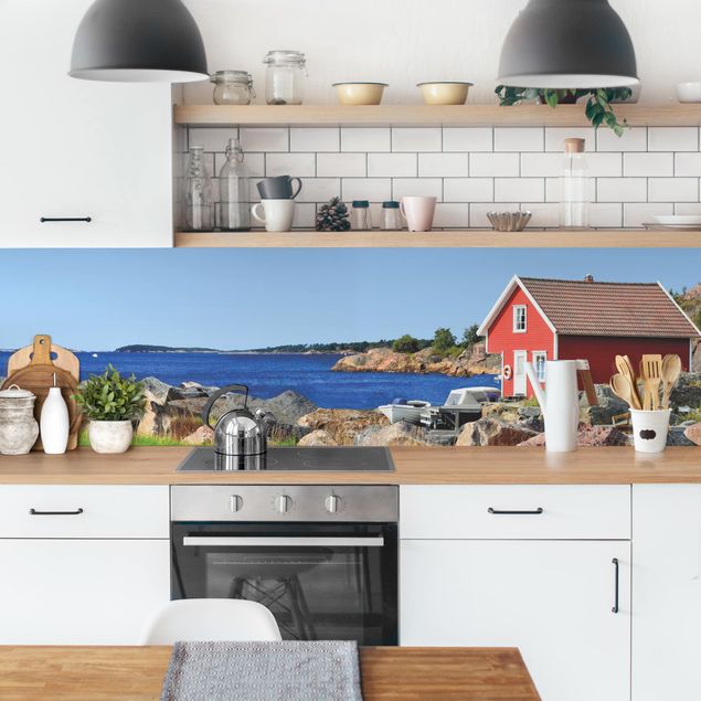Rivestimenti cucina di plastica Vacanze in Norvegia