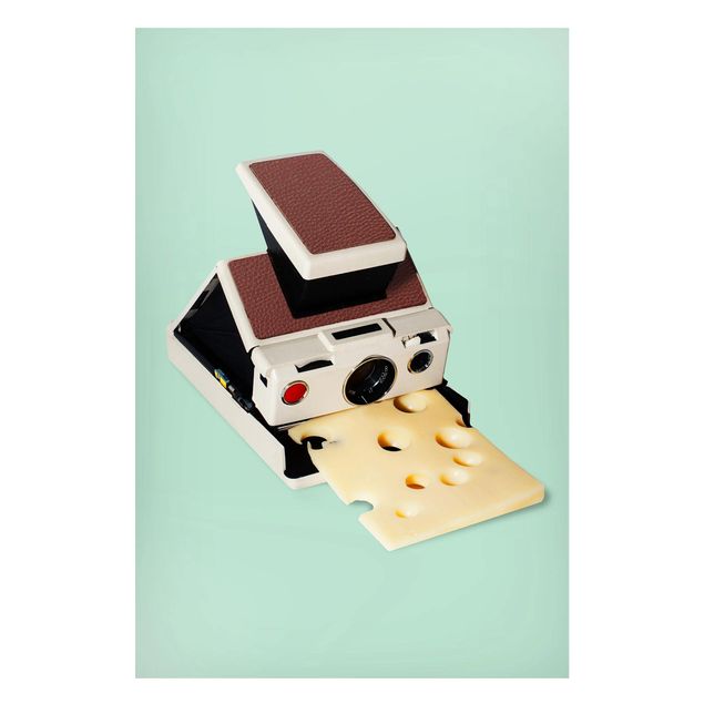 Lavagna magnetica per ufficio Macchina fotografica con formaggio