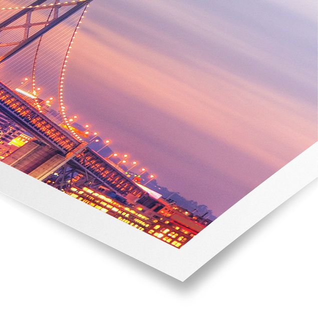 Poster - Bay Bridge - Panorama formato orizzontale