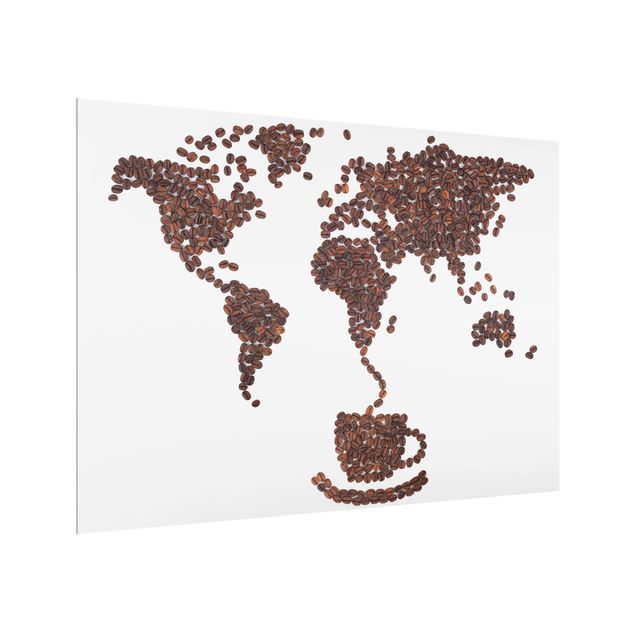 Paraschizzi in vetro - Coffee around the world
