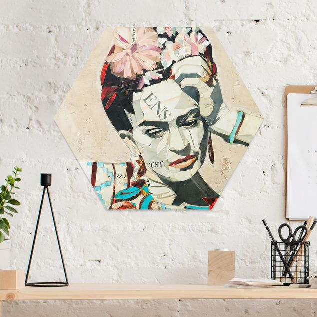 Esagono in forex - Frida Kahlo - Collage No.1