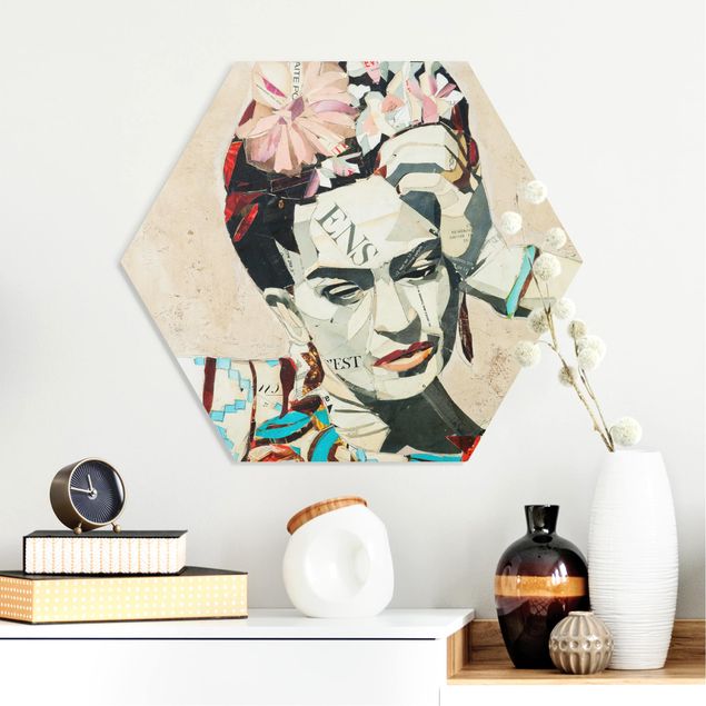 Esagono in forex - Frida Kahlo - Collage No.1