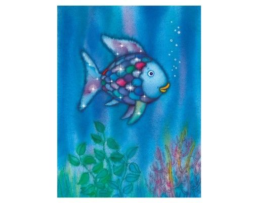 Decorazione per finestre he Rainbow Fish - Alone In The Open Sea