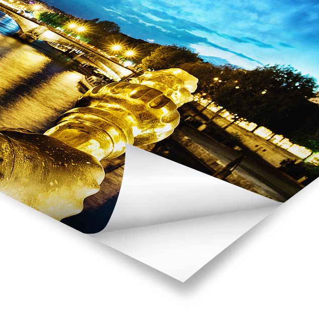 Poster - D'oro di Parigi - Panorama formato orizzontale