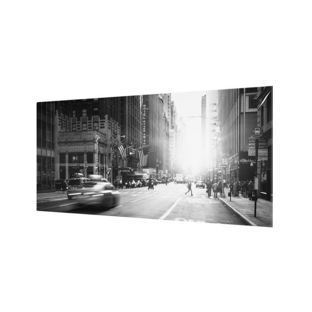 Paraschizzi in vetro - Vivace New York - Formato orizzontale 2:1