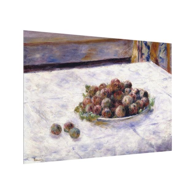 Paraschizzi in vetro - Auguste Renoir - Tray With Plums
