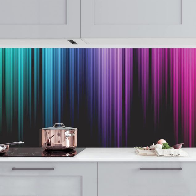 Rivestimenti cucina pannello Display arcobaleno II