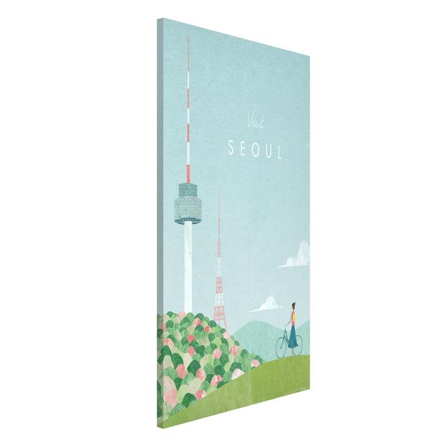 Lavagna magnetica - Poster di viaggio - Seul