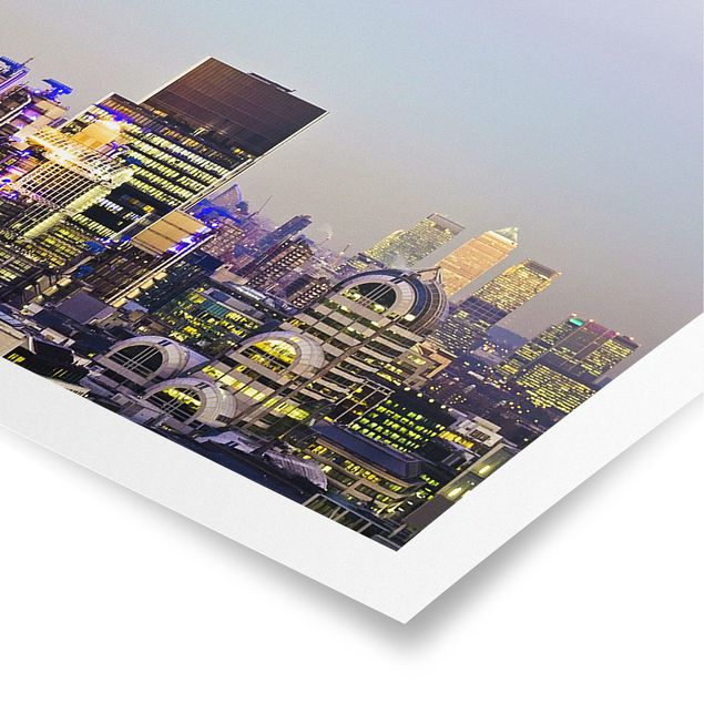 Poster - London City - Panorama formato orizzontale