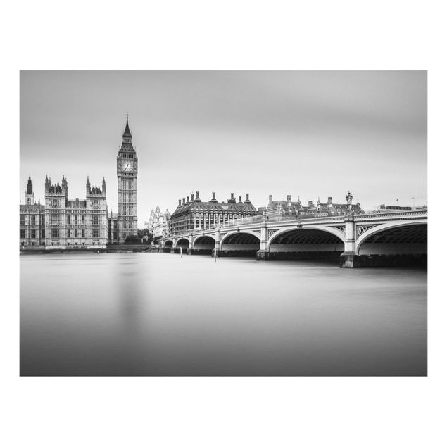 Quadro in forex - Ponte di Westminster e il Big Ben - Orizzontale 4:3