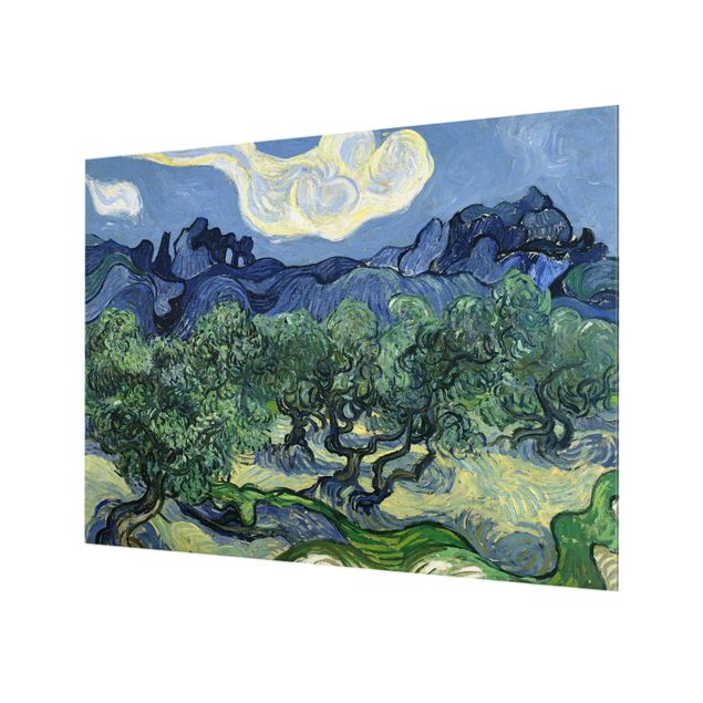 Paraschizzi in vetro - Vincent van Gogh - Olive Trees
