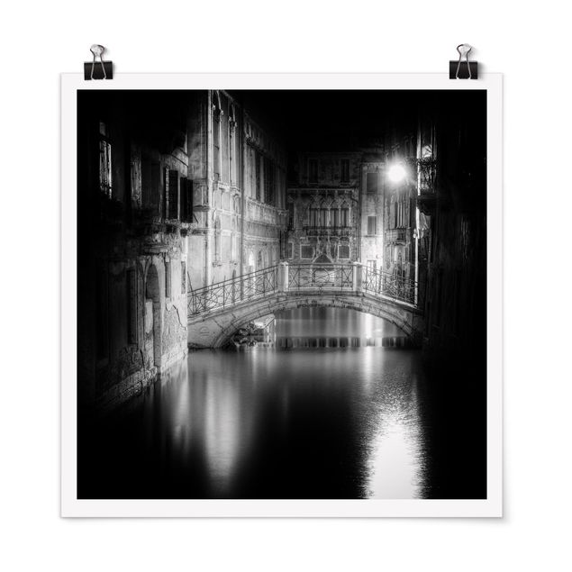 Poster - Ponte di Venezia - Quadrato 1:1