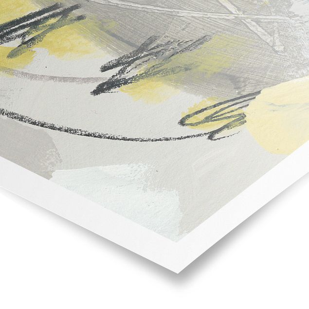 Poster - Limoni nella foschia I - Panorama formato orizzontale