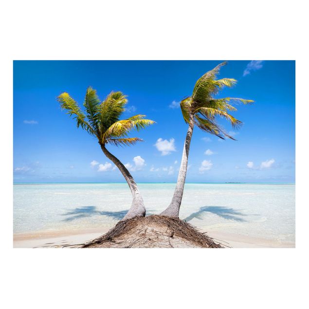 Lavagna magnetica - Vacanza sotto le palme