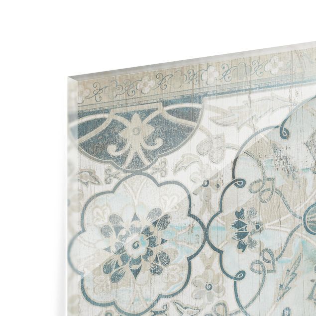 Paraschizzi in vetro - Wood Panel Persian Vintage II