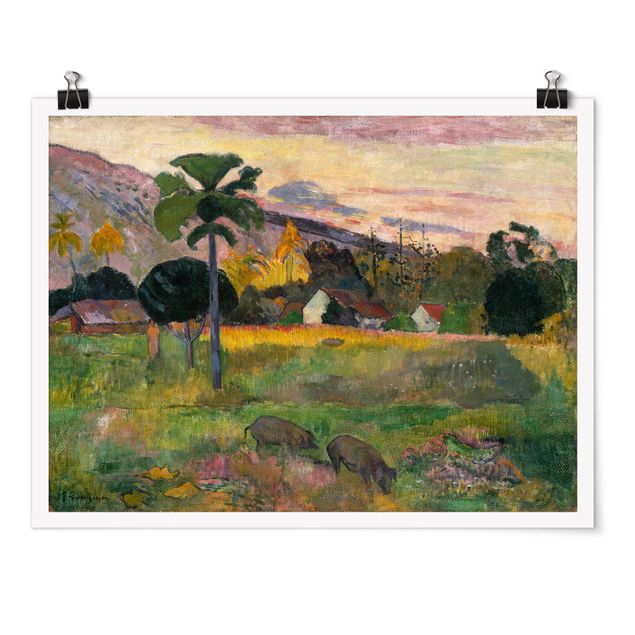 Poster - Paul Gauguin - Come Here - Orizzontale 3:4