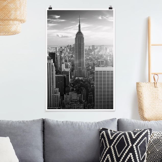 Poster - skyline di Manhattan - Verticale 3:2