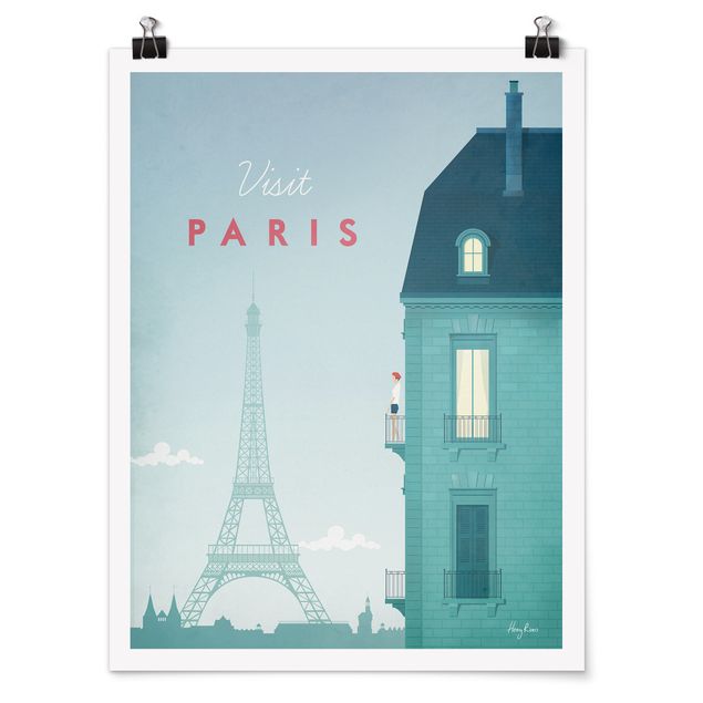 Poster - Poster Viaggio - Parigi - Verticale 4:3