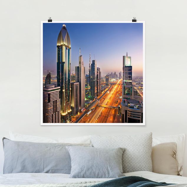 Poster - Dubai - Quadrato 1:1