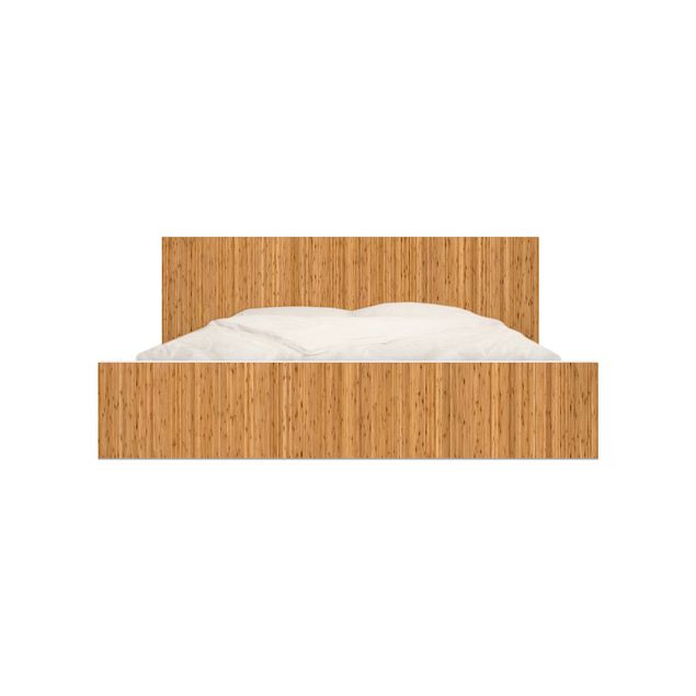 Carta adesiva per mobili IKEA - Malm Letto basso 140x200cm Bamboo
