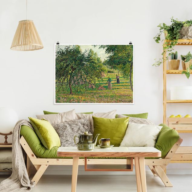 Poster - Camille Pissarro - Apple Trees - Orizzontale 3:4
