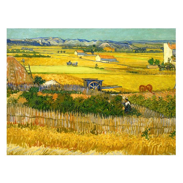 Lavagna magnetica - Vincent Van Gogh - Harvest - Formato orizzontale 3:4