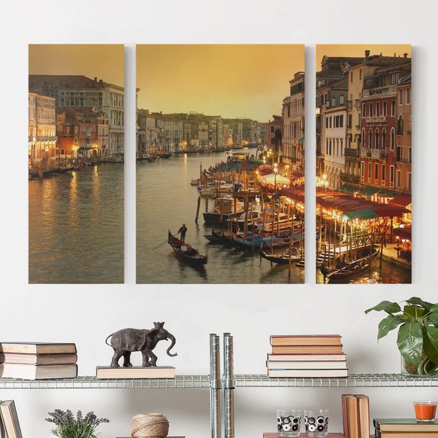 Stampe su tela città Canal Grande di Venezia