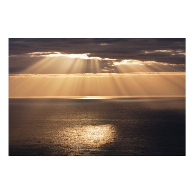 Paraschizzi in vetro - Sunbeams Above Sea