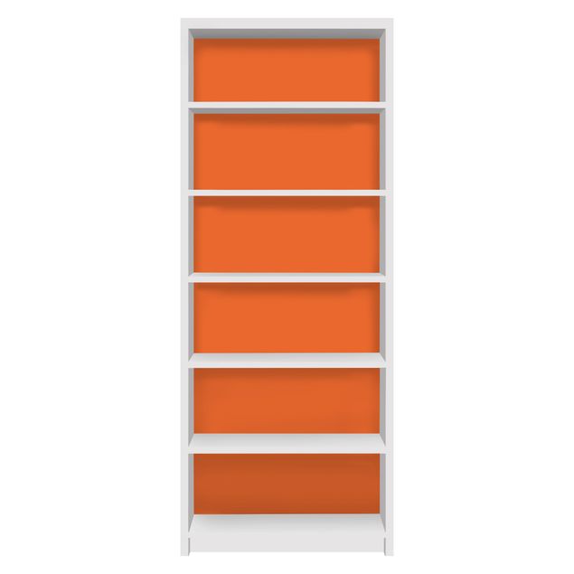 Carta adesiva per mobili IKEA - Billy Libreria - Colour Orange